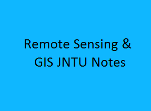 Remote Sensing Gis Notes Pdf Rs Gis Notes Pdf - 